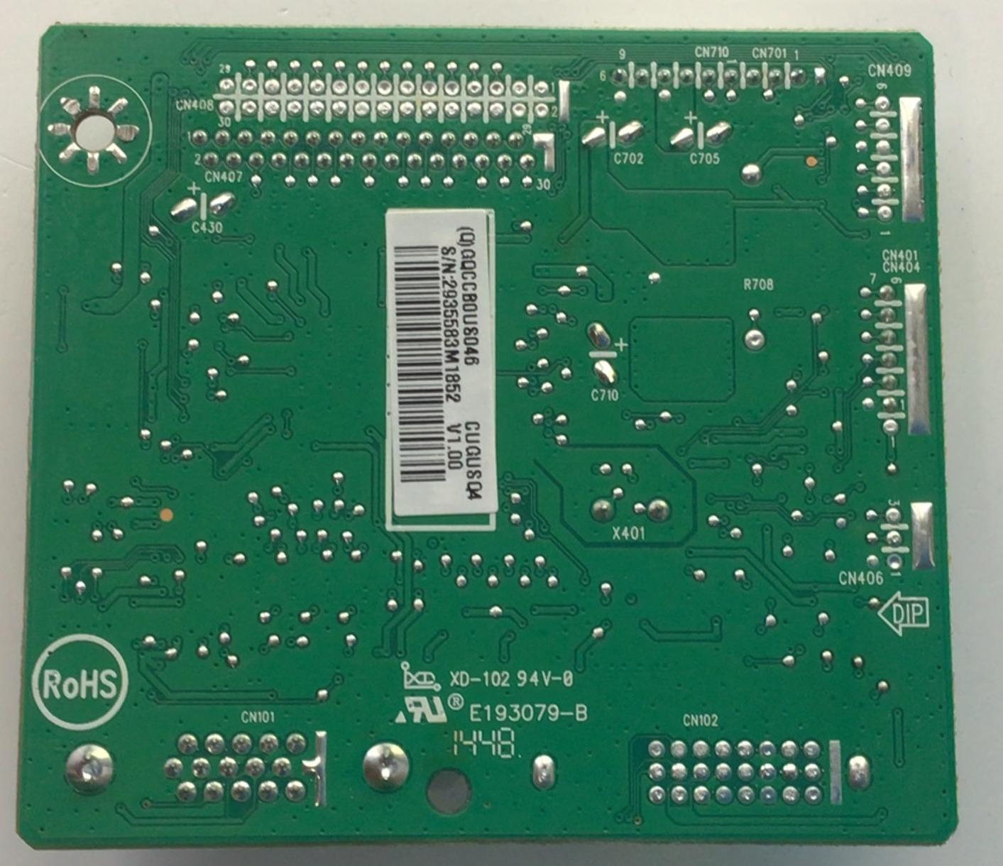 MAIN PARA MONITOR ASUS / NUMERO DE PARTE GQCCB0US046 / 715G4432-M01-000-004I / NUMERO DE PANEL M195FGE-L20 / MODELO VS207D-P - Imagen 2